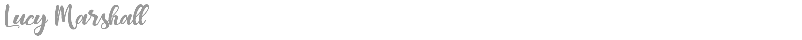 Lucy Marshall font preview
